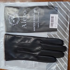 Alepo leather gloves
